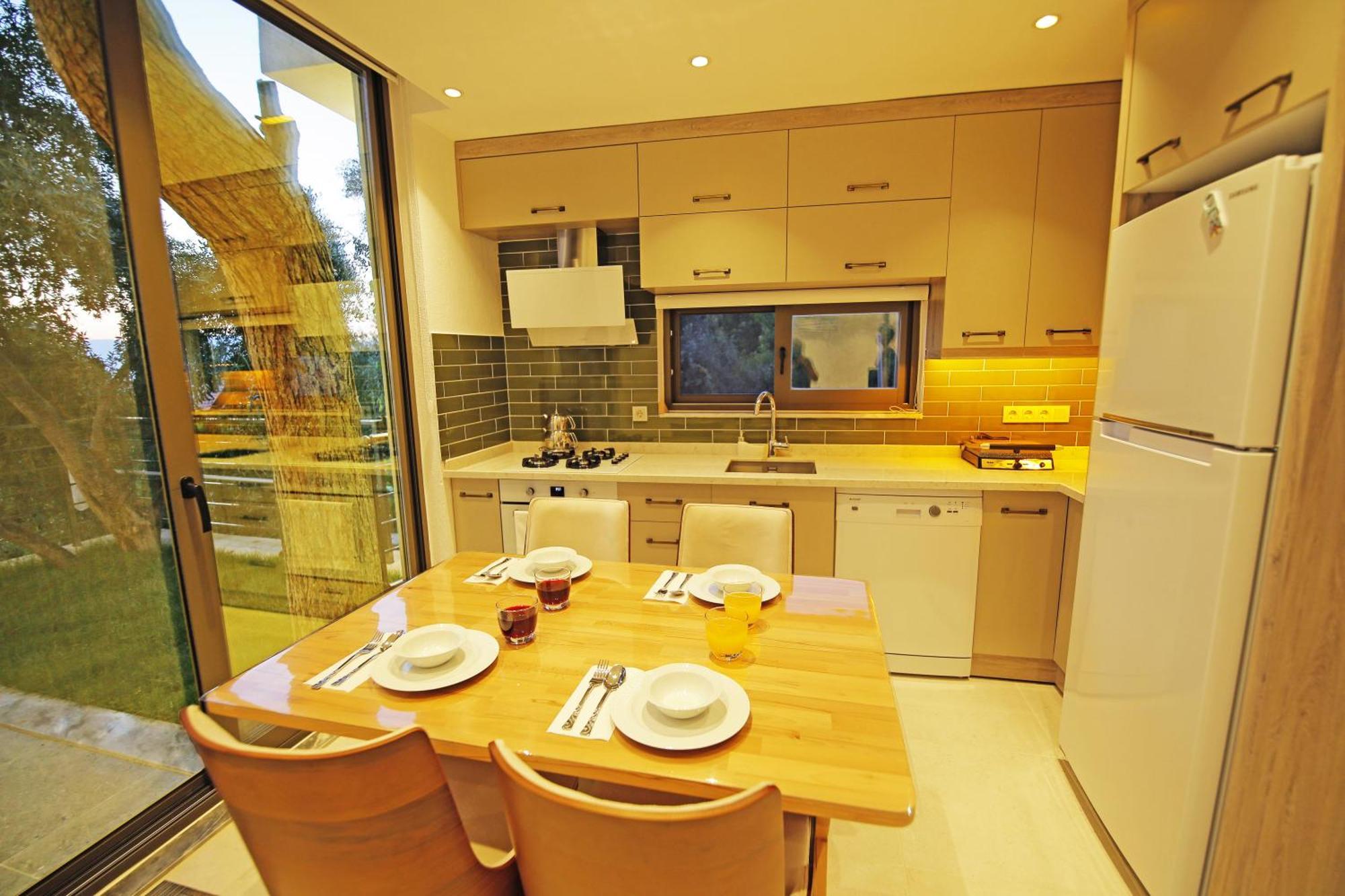 Villa With A Private Heated Pool, Jacuzzi, Overlooking Spectacular Views Of The Sea Kaş Esterno foto