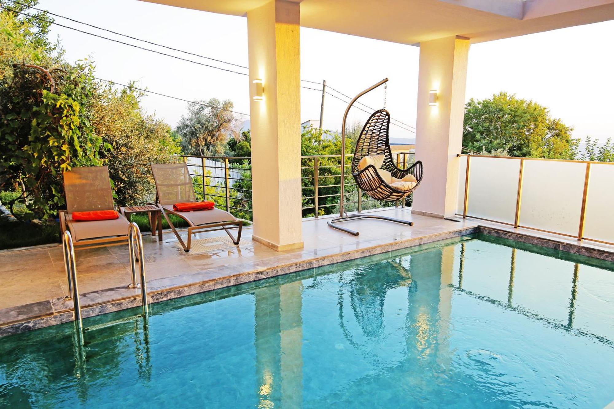 Villa With A Private Heated Pool, Jacuzzi, Overlooking Spectacular Views Of The Sea Kaş Esterno foto