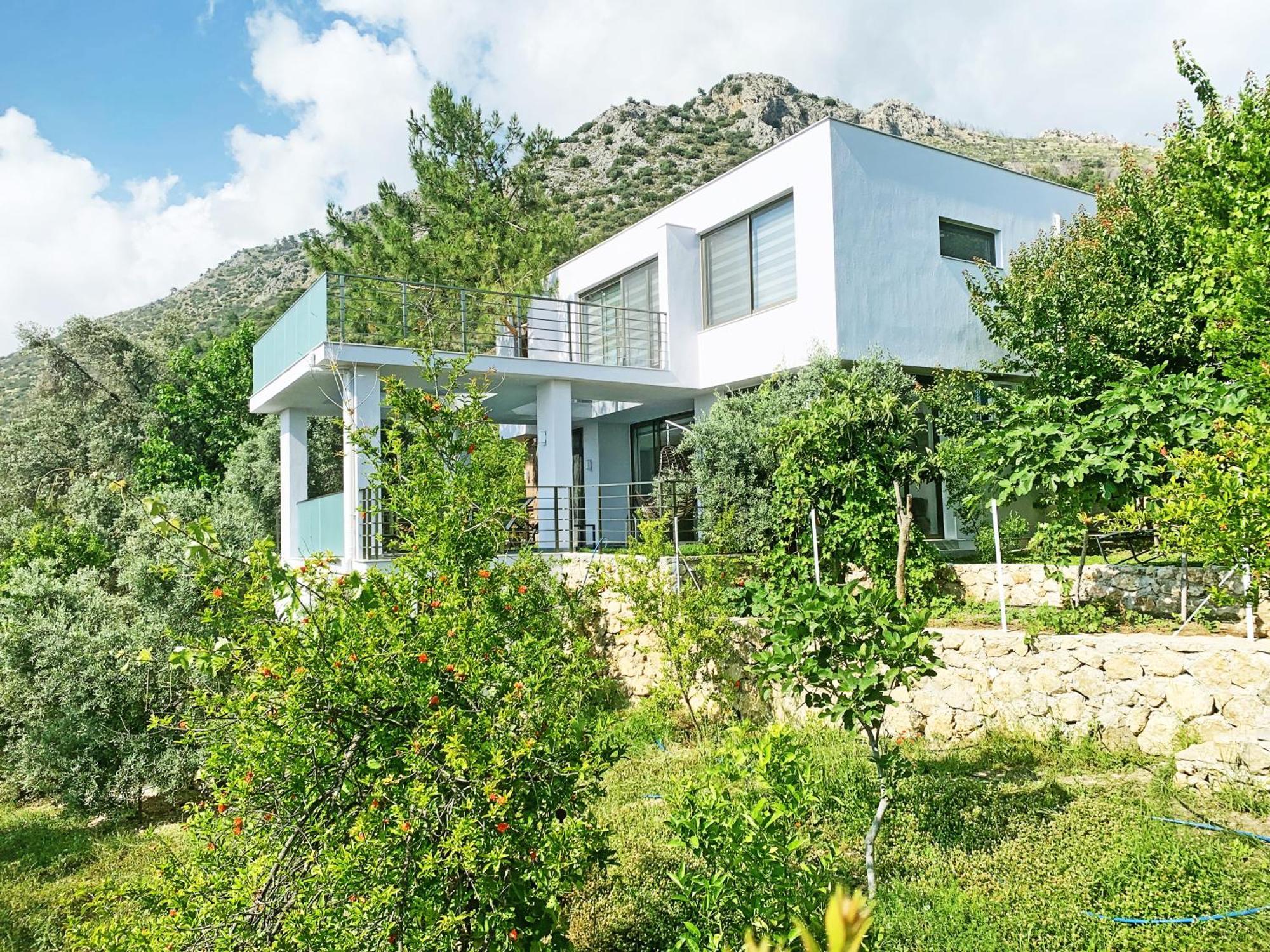 Villa With A Private Heated Pool, Jacuzzi, Overlooking Spectacular Views Of The Sea Kaş Esterno foto