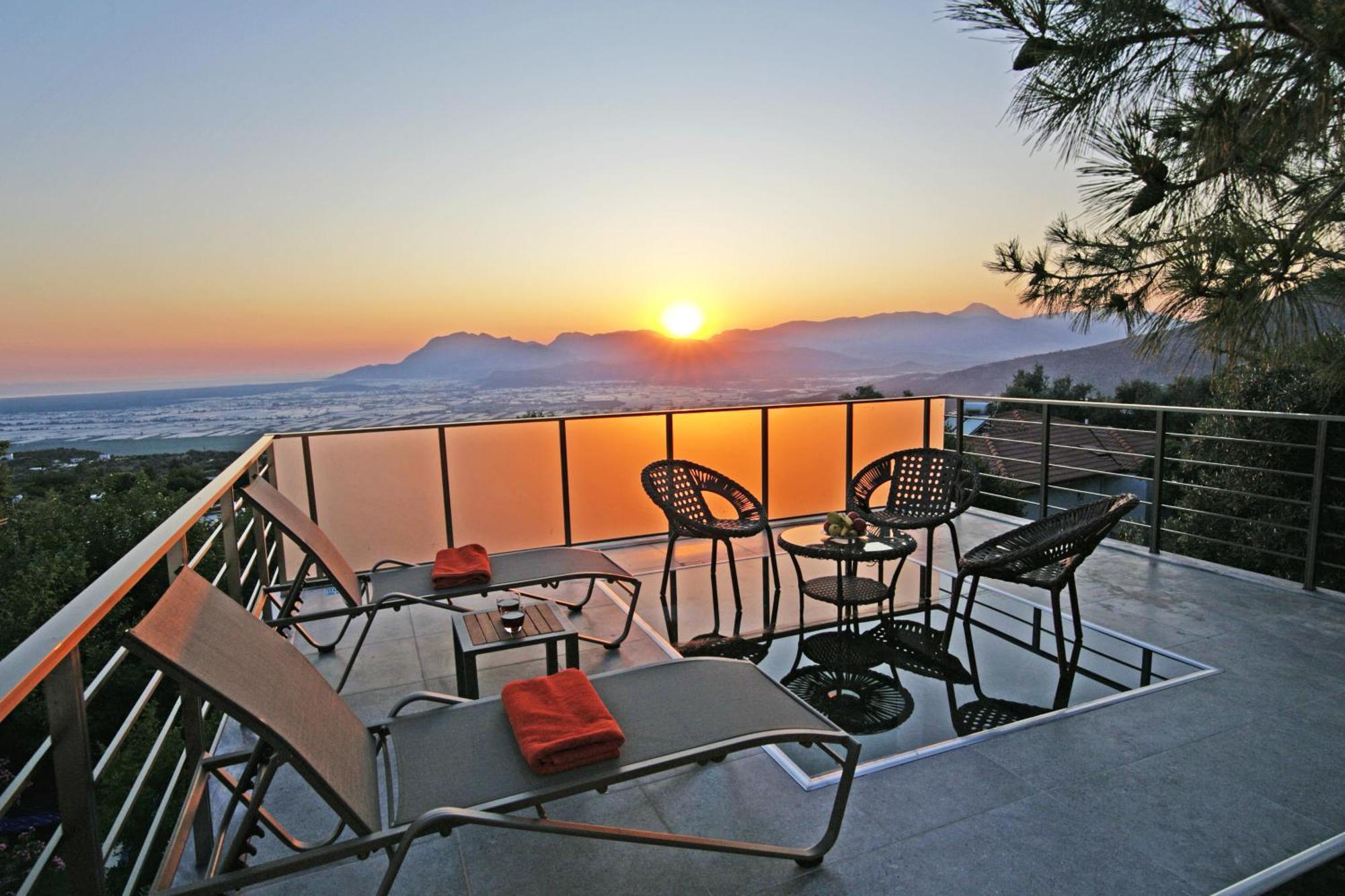 Villa With A Private Heated Pool, Jacuzzi, Overlooking Spectacular Views Of The Sea Kaş Esterno foto